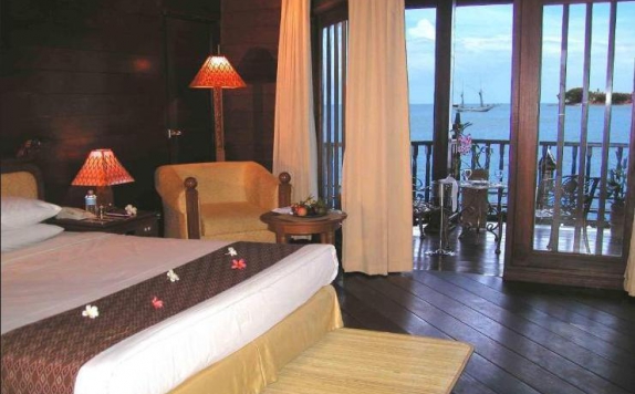 Bedroom di Hotel Pantai Gapura