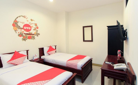 Tampilan Bedroom Hotel di Hotel Paprica Dua