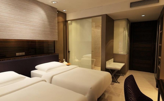 Bedroom di Hotel Santika Premiere Hayam Wuruk Jakarta