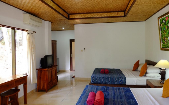 Tampilan Bedroom Hotel di Jati 3 Bungalows