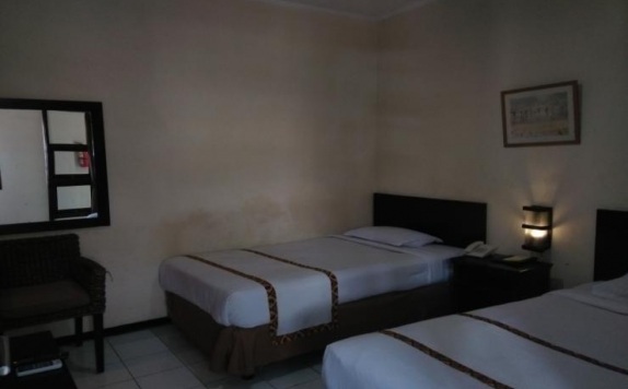 Tampilan Bedroom Hotel di Jatinangor Hotel & Restaurant
