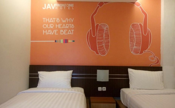 Guest room di JAV Front One Hotel Lahat