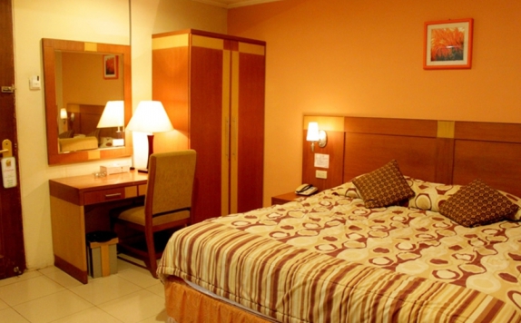 kamar tidur di Jelita Hotel