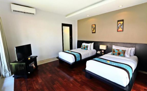 guest room twin bed di Jerami Luxury Villa and Spa