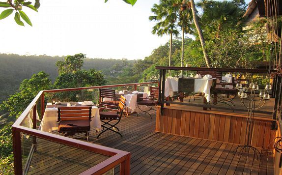 LA View Restaurant di Jungle Retreat Ubud (Formerly Jungle Retreat Kupu Kupu Barong)