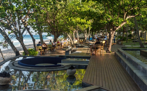 Outdoor Restaurant di Katamaran Resort, Lombok