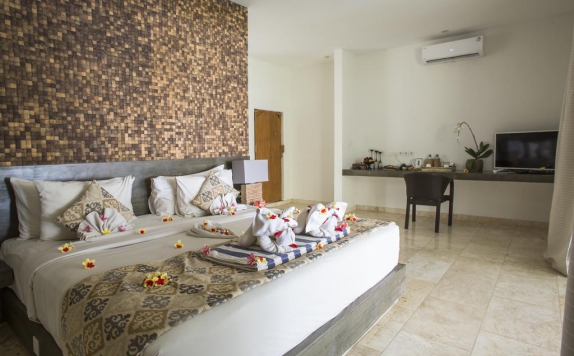 Tampilan Bedroom Hotel di Kelapa Retreat & Spa