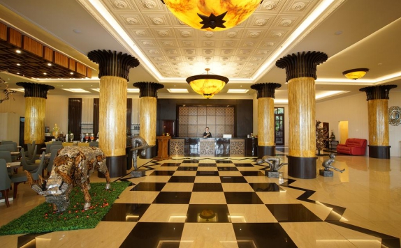 Lobby di @K Hotel Kaliurang