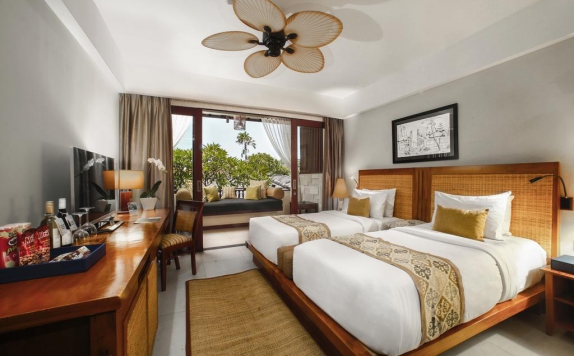 Tampilan Bedroom Hotel di Kuta Seaview