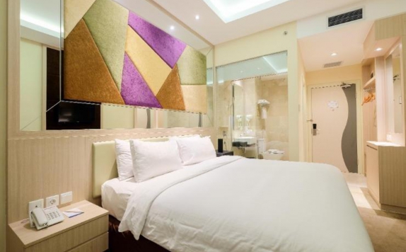 Bedroom di Lariz Wthree Hotel