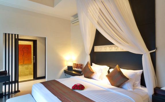 Bedroom di La Villais Kamojang Seminyak Bali