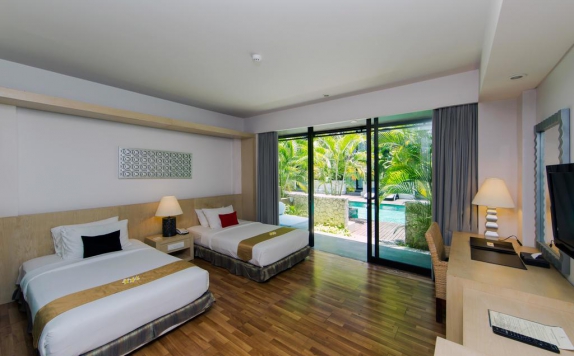 guest room twin bed di Le Grande Bali