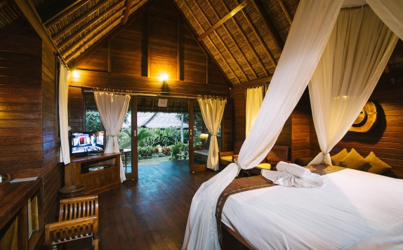 kamar tidur di Lembongan Bay Shore Huts