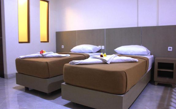 guest room twin di Luxio Hotel Denpasar