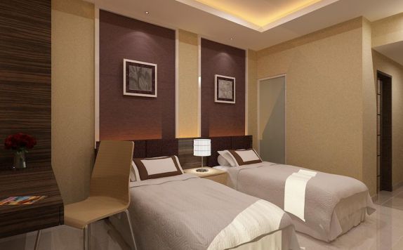 Twin Bed Room di Lynt Hotel Jakarta