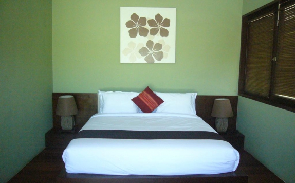 Tampilan Bedroom Hotel di Maca Villas and Spa Umalas