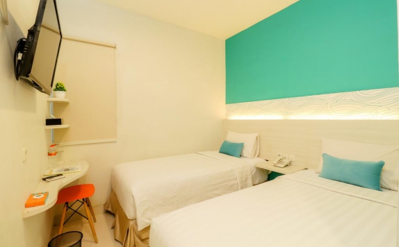 Tampilan Bedroom Hotel di Makassar Beach Inn