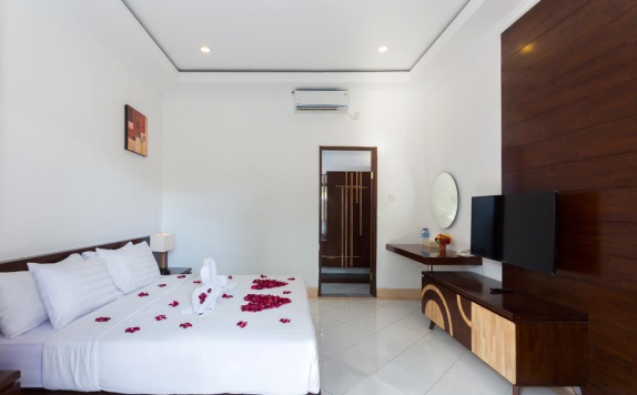 Tampilan Bedroom Hotel di Mano Villa Seminyak
