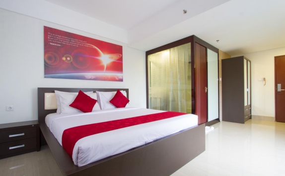 Guest room di Mars City Hotel Bali