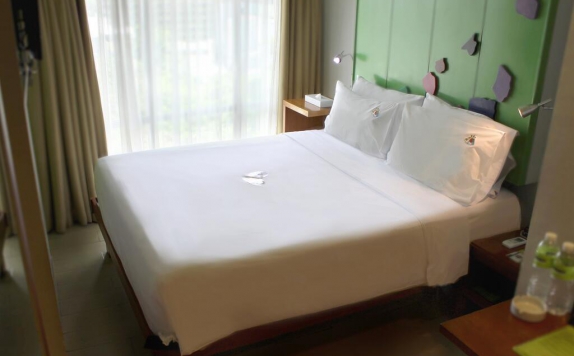 Tampilan Bedroom Hotel di MaxOne Sabang