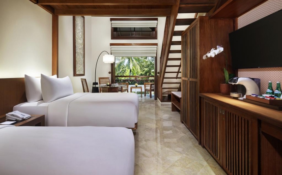 Tampilan Bedroom Hotel di Melia Bali Villas & Spa Resort