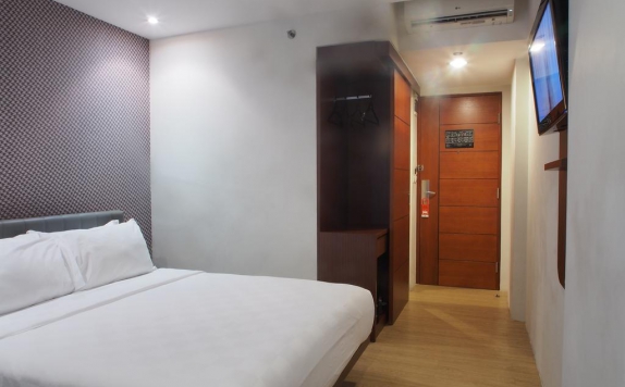 Tampilan Bedroom Hotel di M Hotel Jakarta