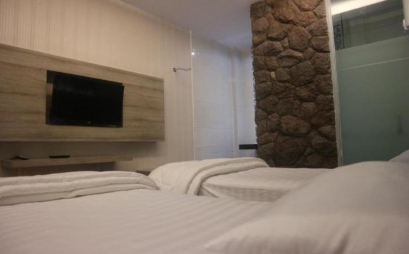 Tampilan Bedroom Hotel di Mitra Guest House