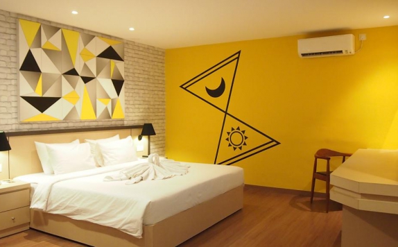 Tampilan Bedroom Hotel di Nite & Day Hotel Laguna Bintan Tanjungpinang