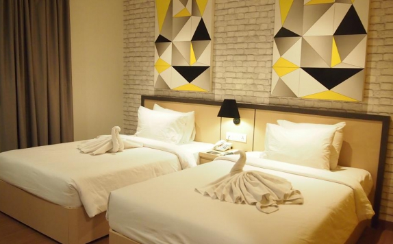 Tampilan Bedroom Hotel di Nite & Day Hotel Laguna Bintan Tanjungpinang