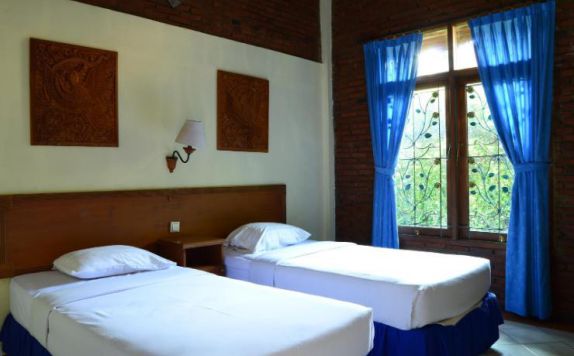 guest room twin bed di Nuansa Bali