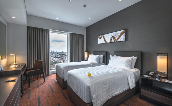 Guest Room di Oakwood Hotel and Residence Surabaya