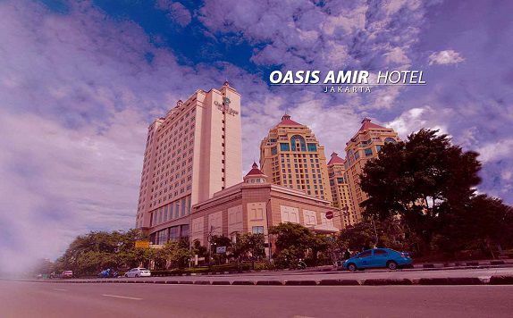 Tampilan Luar Hotel di Oasis Amir Hotel Jakarta
