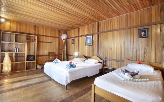 Tampilan Bedroom Hotel di Onong Resort