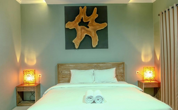 Tampilan Bedroom Hotel di Padma Pandawa Villa