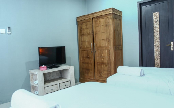 Tampilan Bedroom Hotel di Padma Pandawa Villa