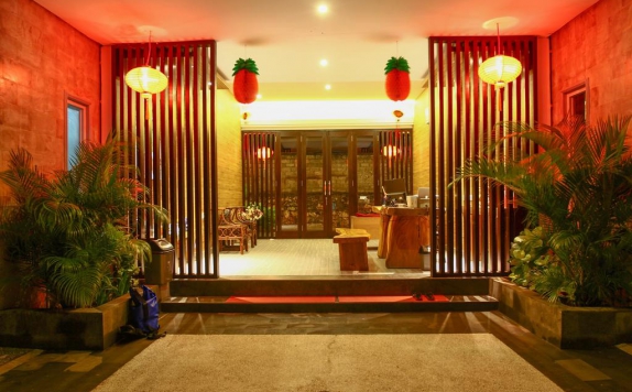Tampilan Entrance Hotel di Padma Pandawa Villa