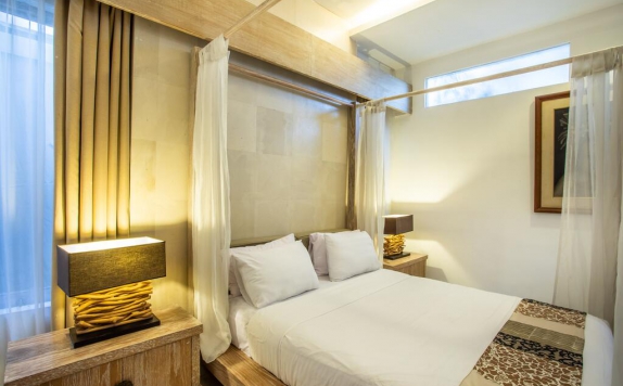 Tampilan Bedroom Hotel di Palmae Villa
