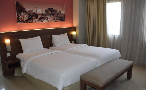 bedroom di ParagonBiz Hotel