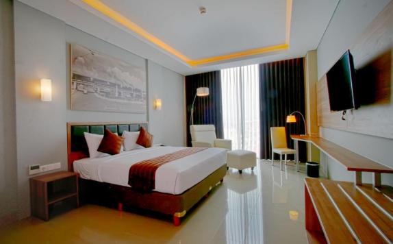 Guest room di Pasar Baru Square Hotel Bandung Managed by Dafam