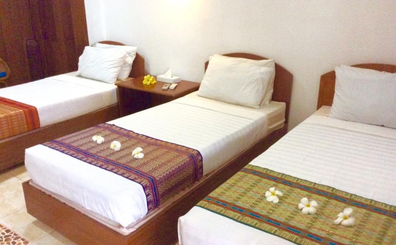Tampilan Bedroom Hotel di Pasific Beach Cottages