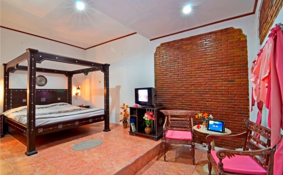 Tampilan Bedroom Hotel di Pasific Beach Cottages