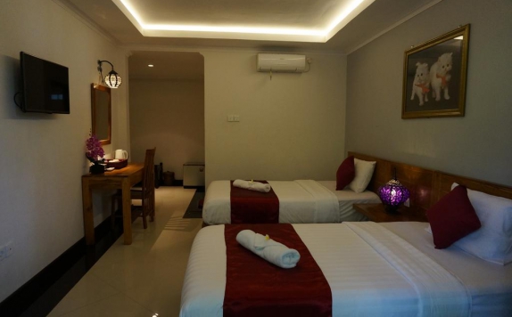 Tampilan Bedroom Hotel di Pendawa Hotel