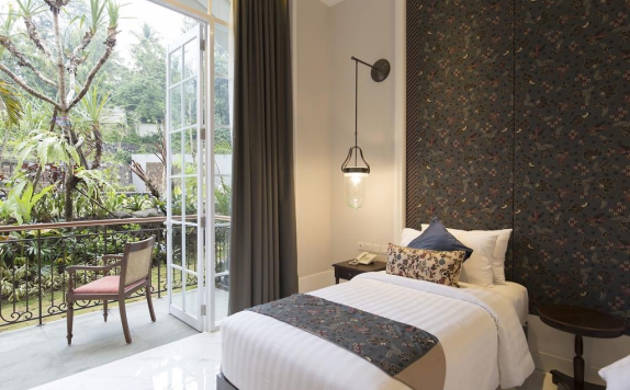 Tampilan Bedroom Hotel di Plataran Heritage Borobudur Hotel