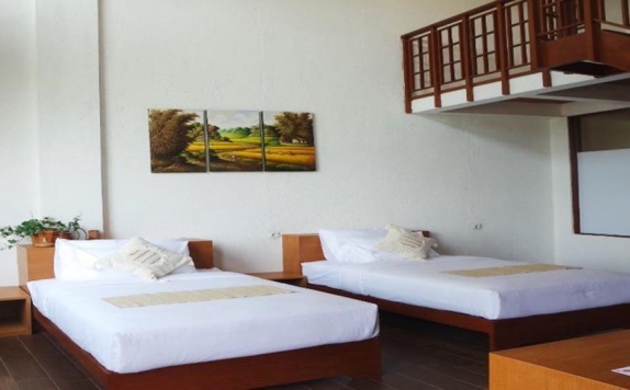 Bedroom di Pondokan Tjiburial Hotel