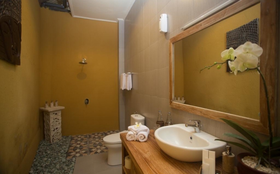 Tampilan Bathroom Hotel di Puri Payogan Villa