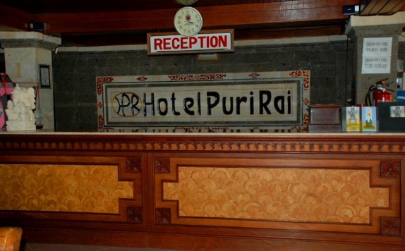 Resepsionis di Puri Rai Hotel