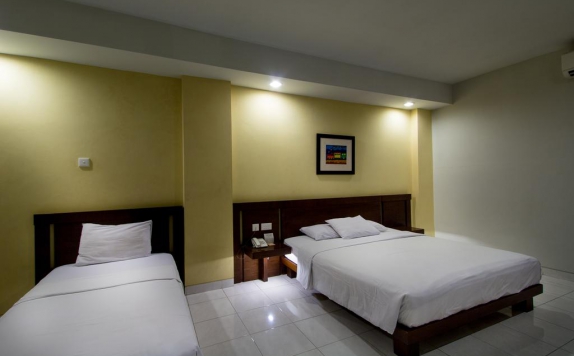 Tampilan Bedroom Hotel di Quirin Semarang