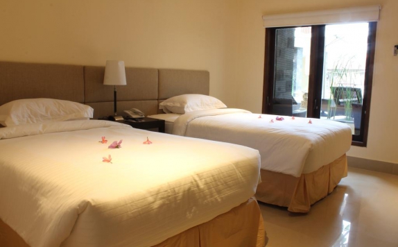 Tampilan Bedroom Hotel di Radha Bali Hotel