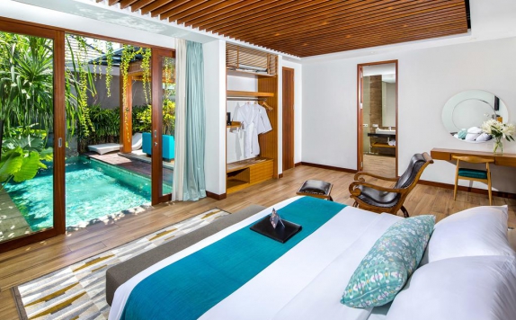 Tampilan Bedroom Hotel di S18 Villas Bali