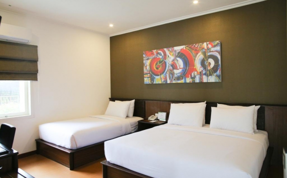 Tampilan Bedroom Hotel di Samara Resort Batu